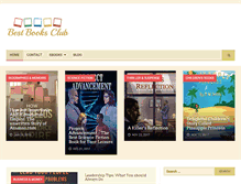 Tablet Screenshot of bestbooksclub.com